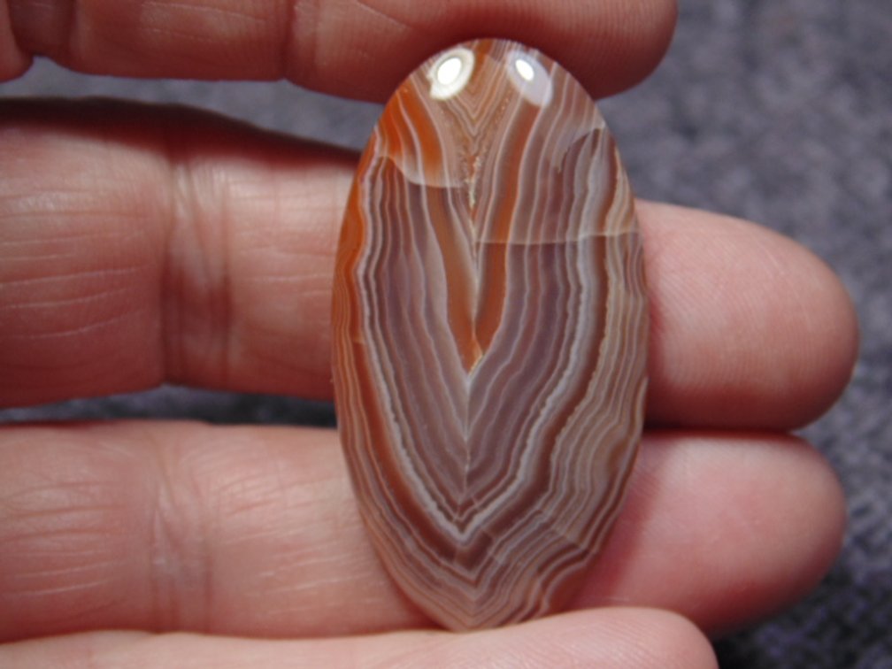 A Lake Superior Agate cab