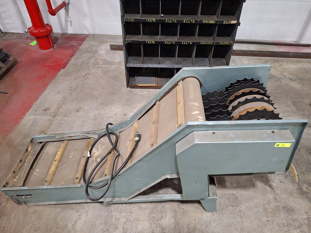 Ball & Jewell Plastic Granulator, Model: UNS-600A-C8, 115V, 1PH, SN: A-278-1, 20"x80"x40"