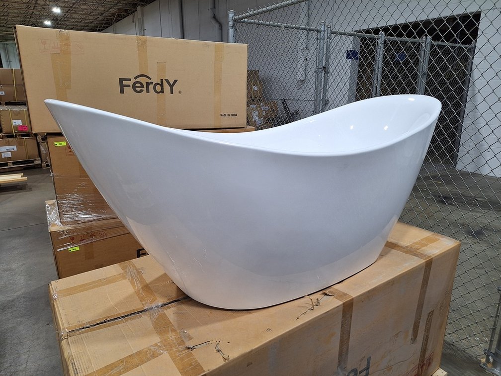 Ferdy Boracay 67" Acrylic Bathtub, 02503-1700