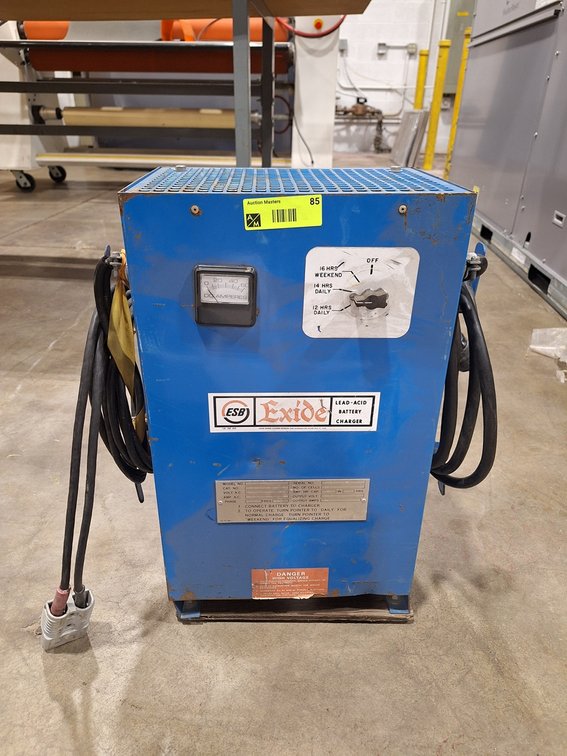 Exide Lead-Acid Battery Charger, Model: IBC 12-450, 24VDC