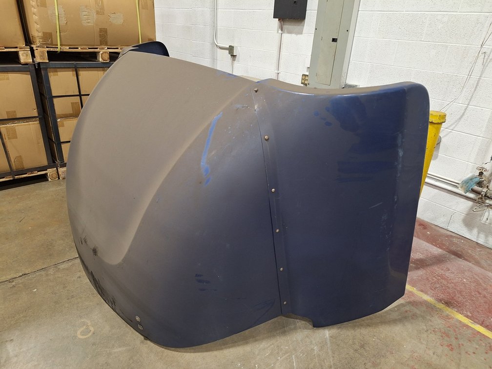 Fiberglass Deflector for Semi, 101"x52"x50"