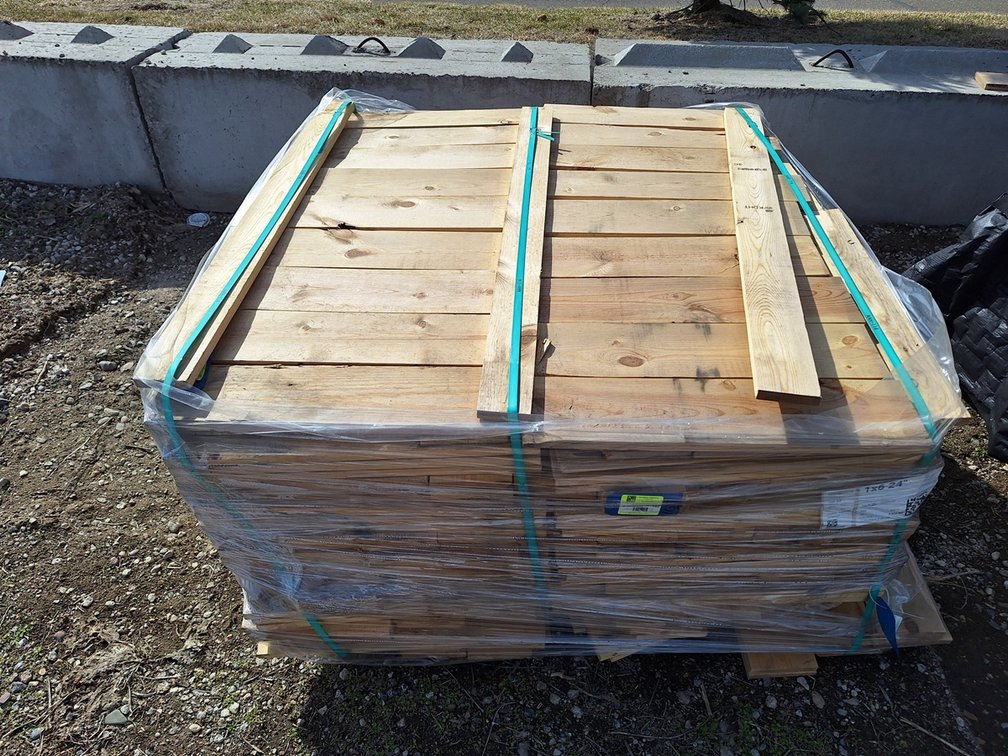 Mixed Solid S4S, 576 - 1"x6"x24" Pieces