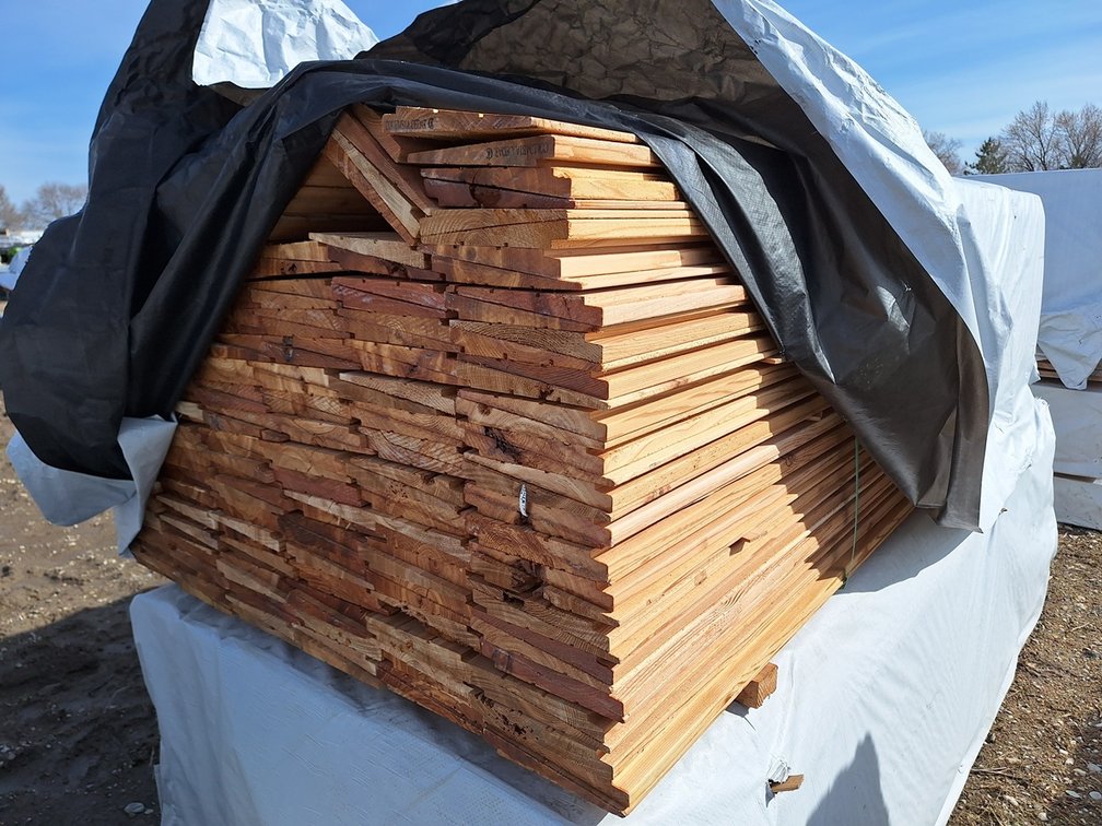 D5/4x8"x8' UT & BTR RB KD, 1184 Board Feet