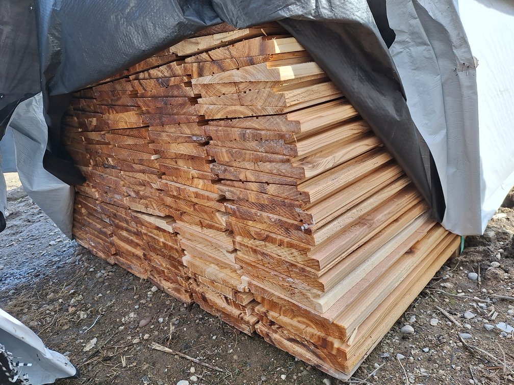 D5/4x8"x8' UT & BTR RB KD, 1152 Board Feet