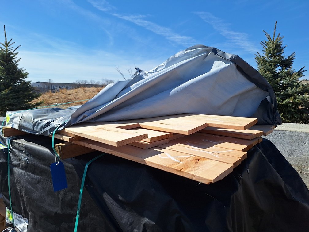 Douglas Fir 1"x6" Surface 4 Sides KD Outs, 3' to 5' Lengths, 109 Linear Feet