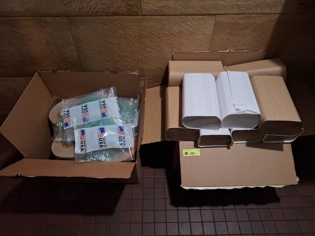 2 Boxes Paper Supplies