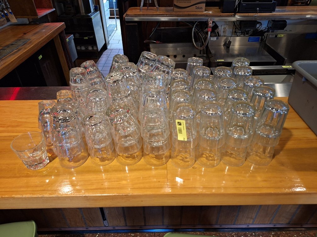 Assorted Glassware