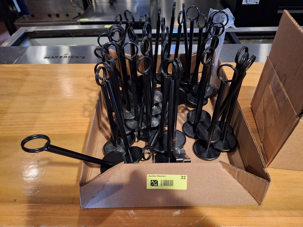 Assorted Menu Holders