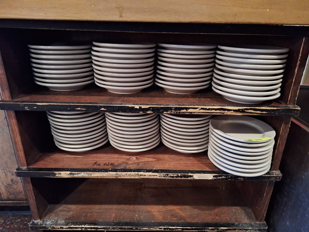Assorted Small Buffalo Plates, Approx 80