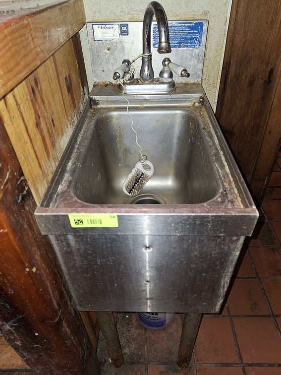 LaCrosse SS Underbar Hand Sink, 12"