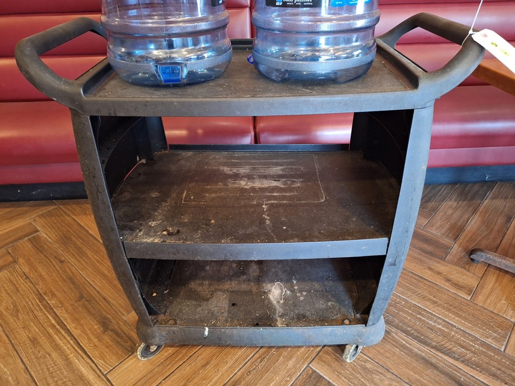 Poly Kitchen Cart, 36"x18"x36"