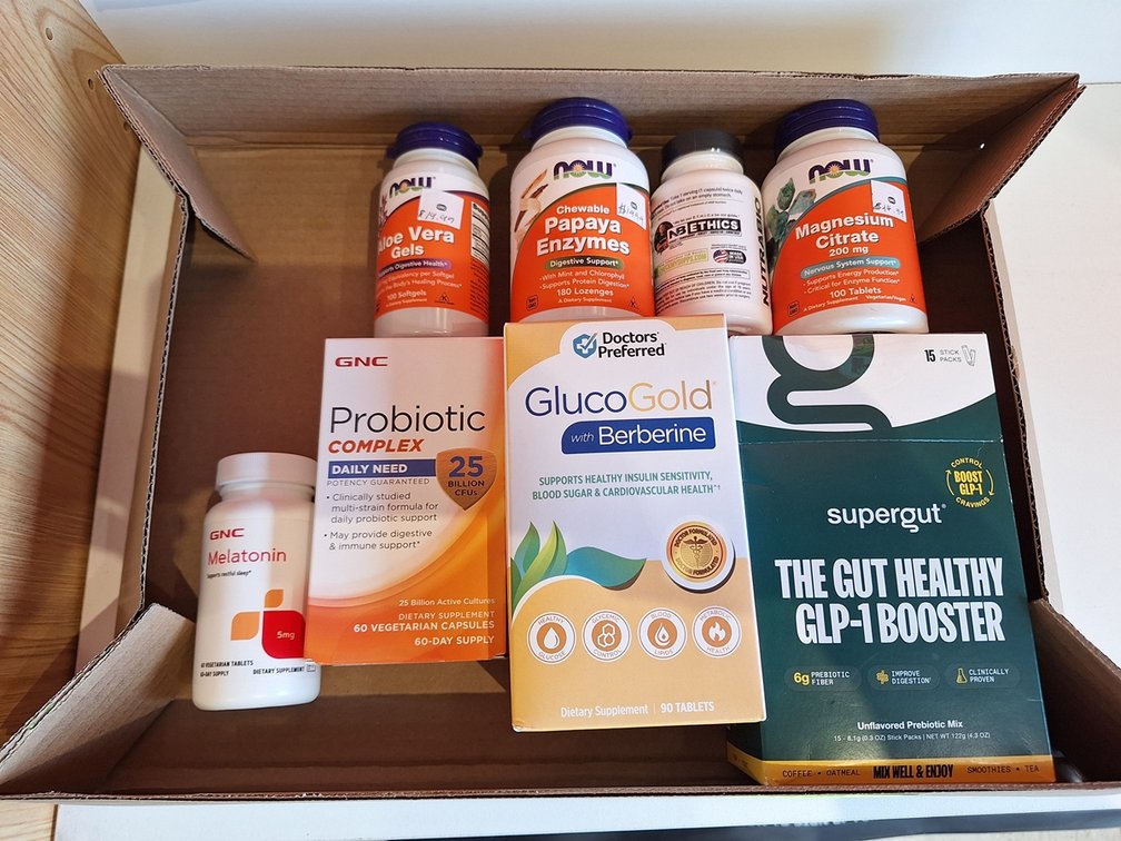 8 Assorted Supplements