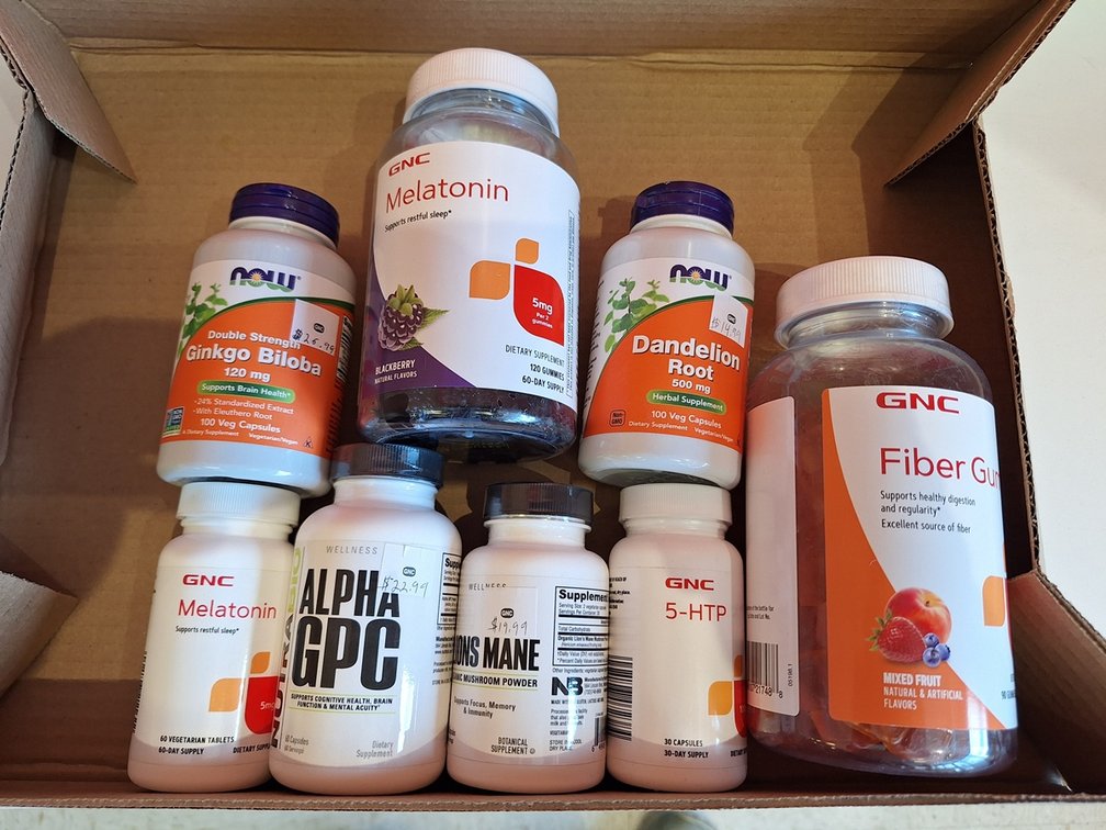 8 Assorted Supplements