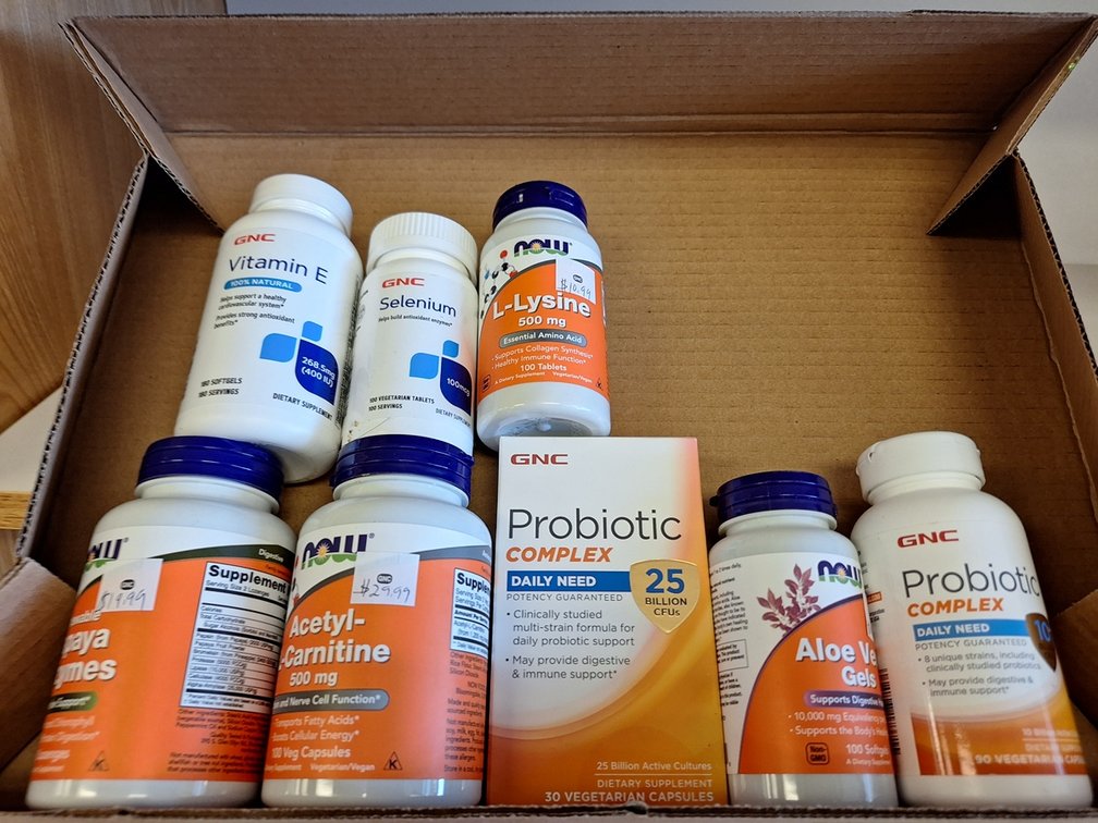 8 Assorted Supplements