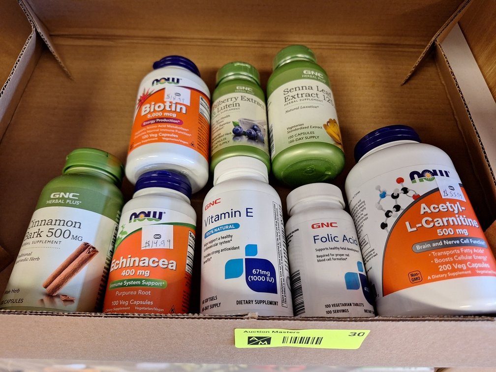 8 Assorted Supplements