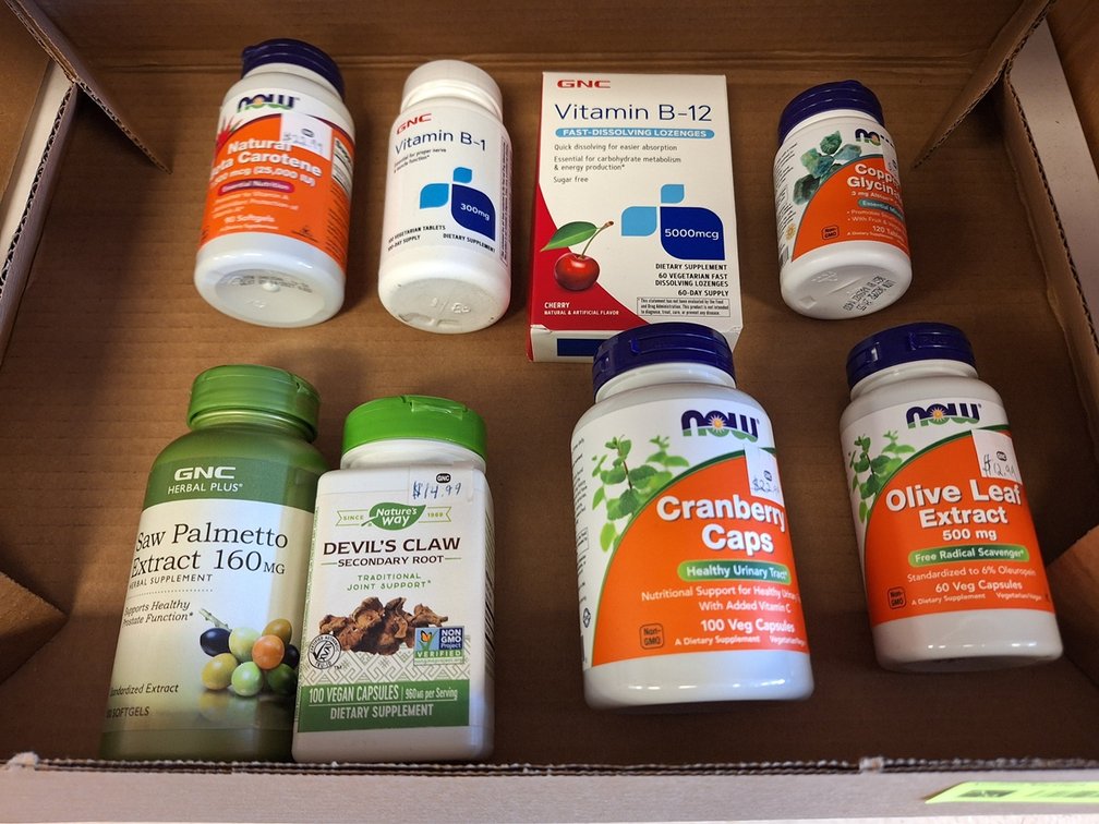 8 Assorted Supplements
