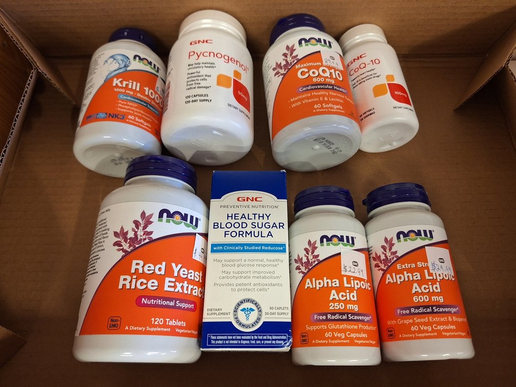 8 Assorted Supplements