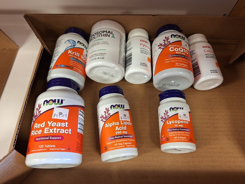 8 Assorted Supplements
