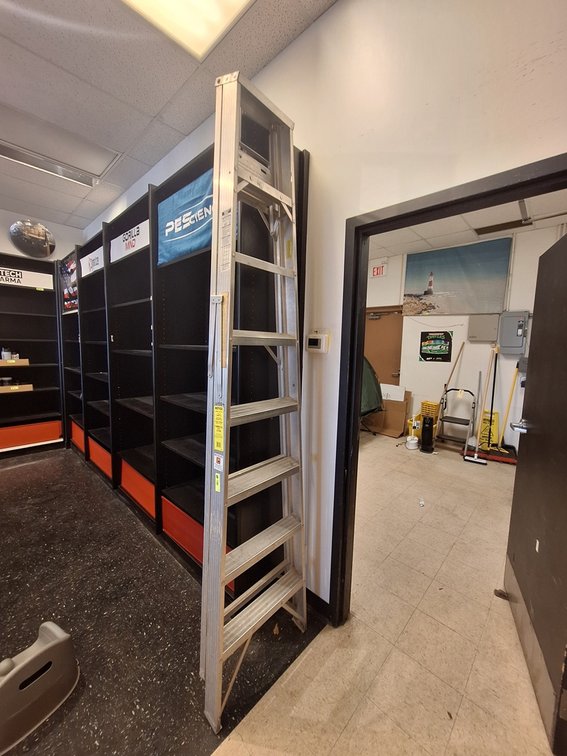 Michigan Aluminum Ladder, 8'