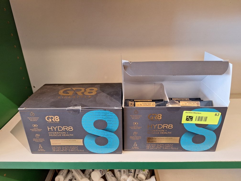 2 Boxes GR8 Hydr8