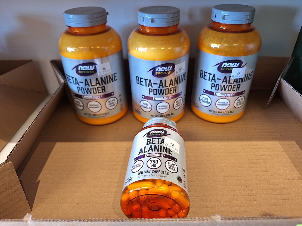 4 Bottles Beta-Alanine