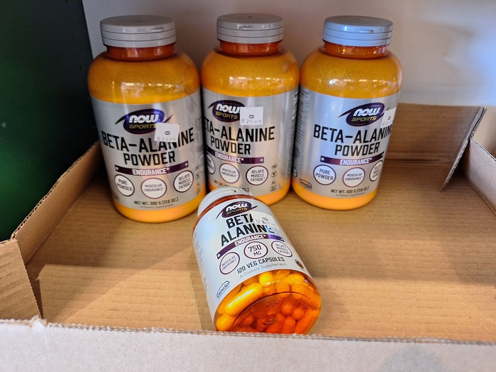 4 Bottles Beta-Alanine
