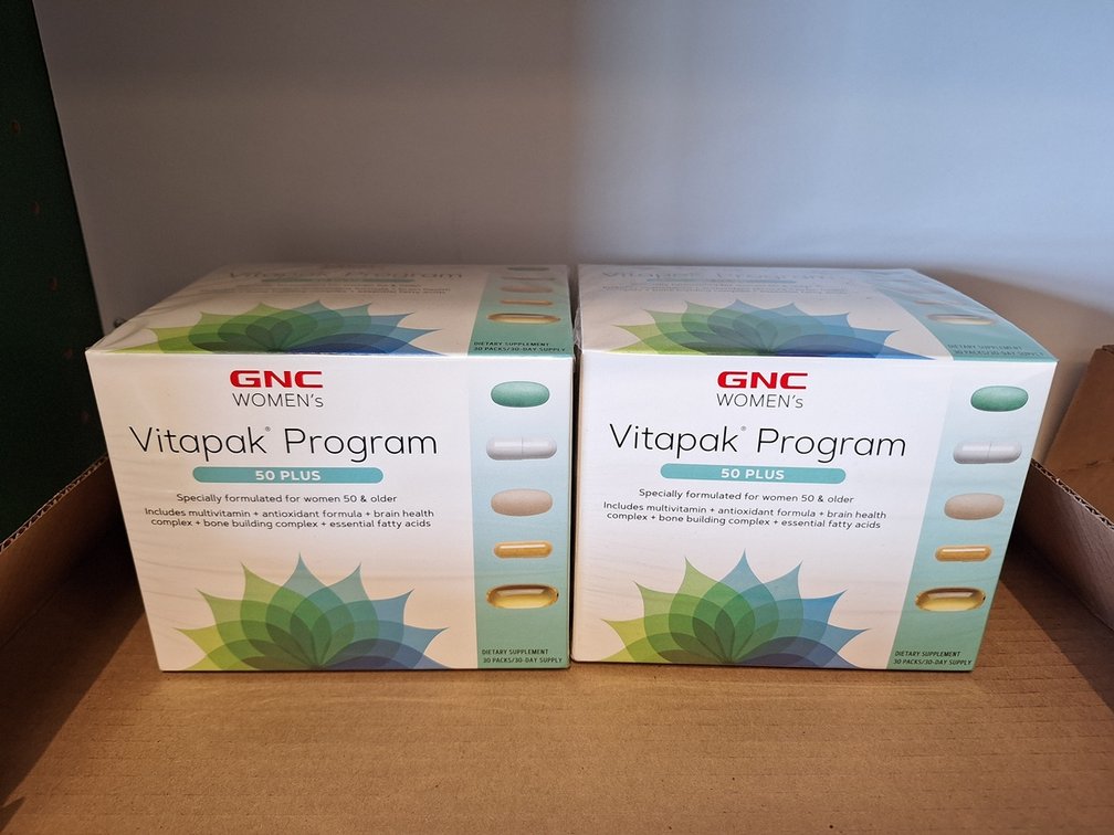 2 Boxes GNC Women's Vitapak