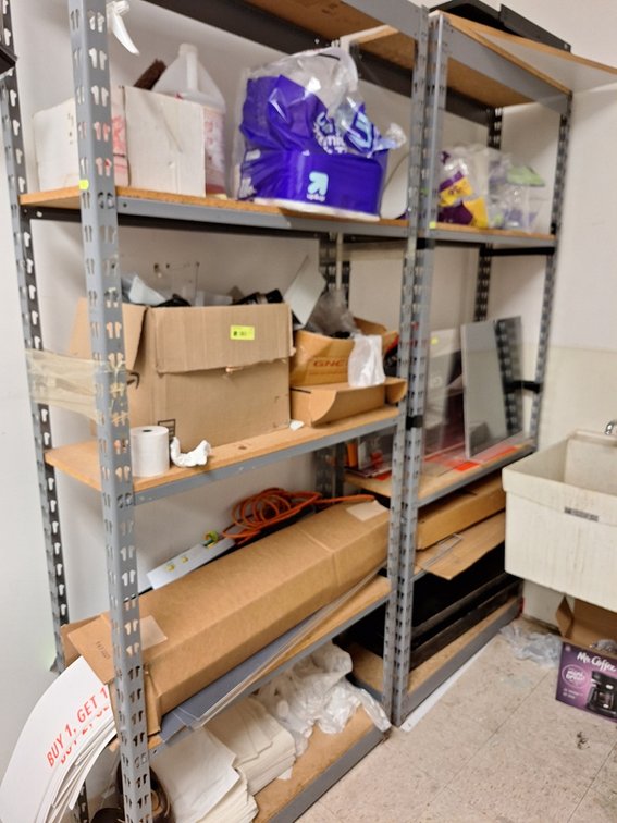 Contents on Shelves