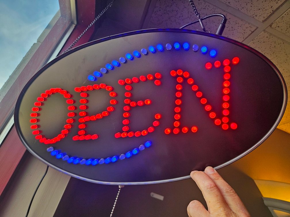 Cosco LED Open Sign, 20"x10.5"