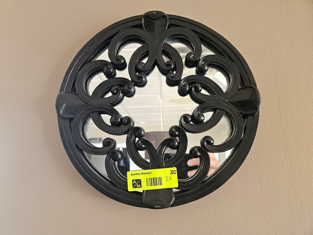 2 Wall Decor, 11" Dia.