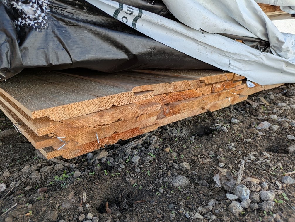 Cedar 1"x8" Channel Utility, 440 Linear Feet, 248 Sq. Ft.