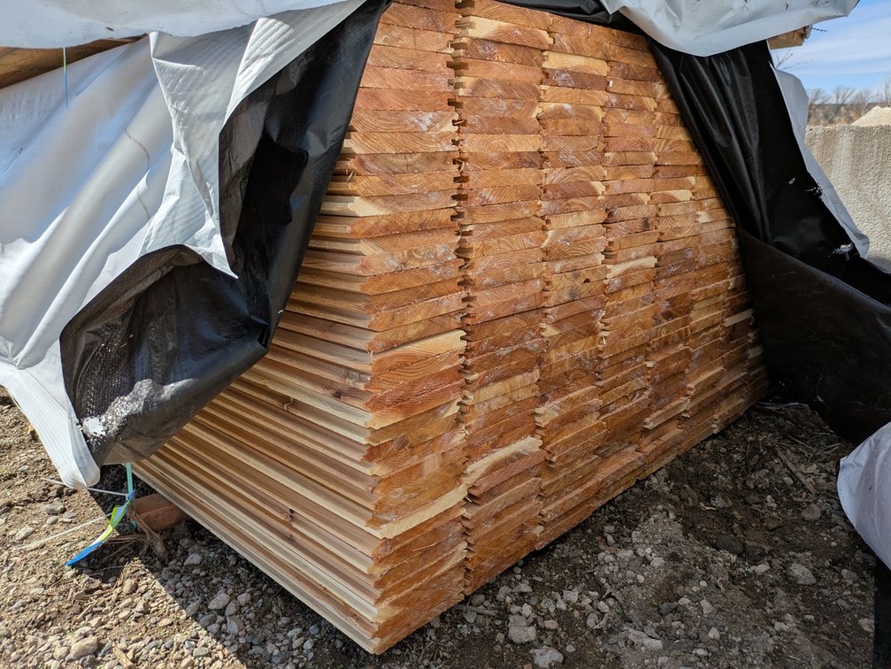 Cedar 1"x6" Utility Tongue and Groove Reversible, 288 - 8' Lengths, 2304 Linear Feet, 960 Sq. Ft.