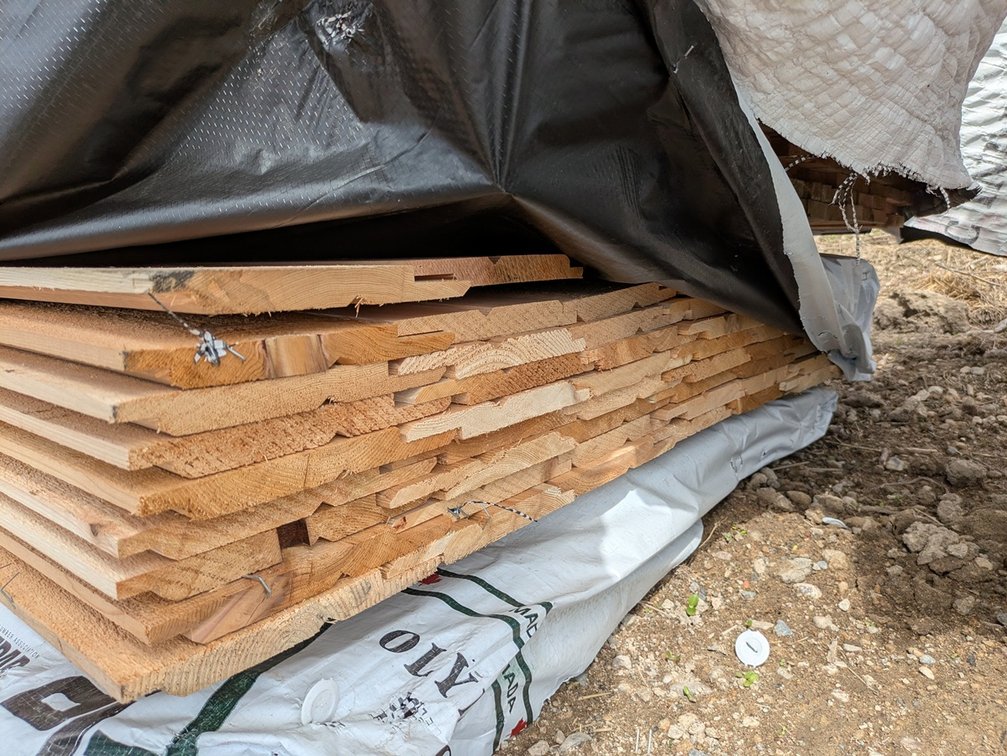 Western Red Cedar 1"x8" Utility Channel Bandsawn KD R/L, 12' Lengths, 696 Linear Feet, 392 Sq. Ft.