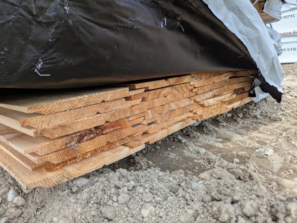 Western Red Cedar 1"x10" Utility Channel Bandsawn KD R/L, 16' Lengths, 544 Linear Feet, 396 Sq. Ft.
