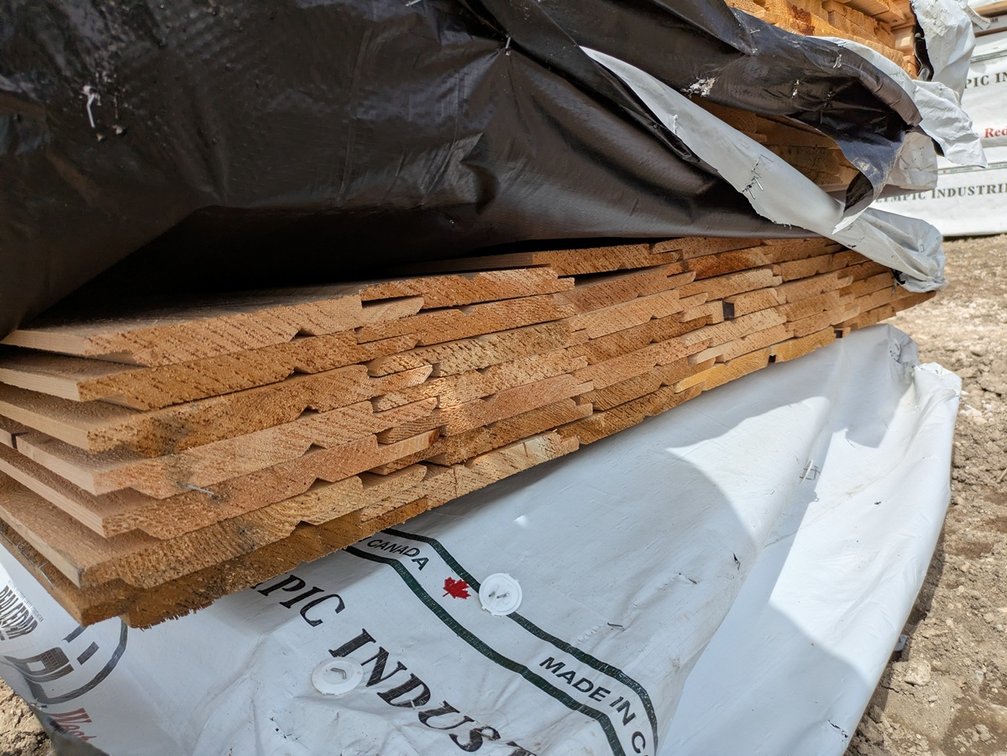 Western Red Cedar 1"x8" Utility Channel Bandsawn KD R/L, 16' Lengths, 768 Linear Feet, 384 Sq. Ft.