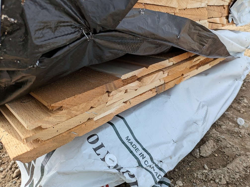 Western Red Cedar 1"x8" Utility Channel Bandsawn KD R/L, 14' Lengths, 350 Linear Feet, 196 Sq. Ft.