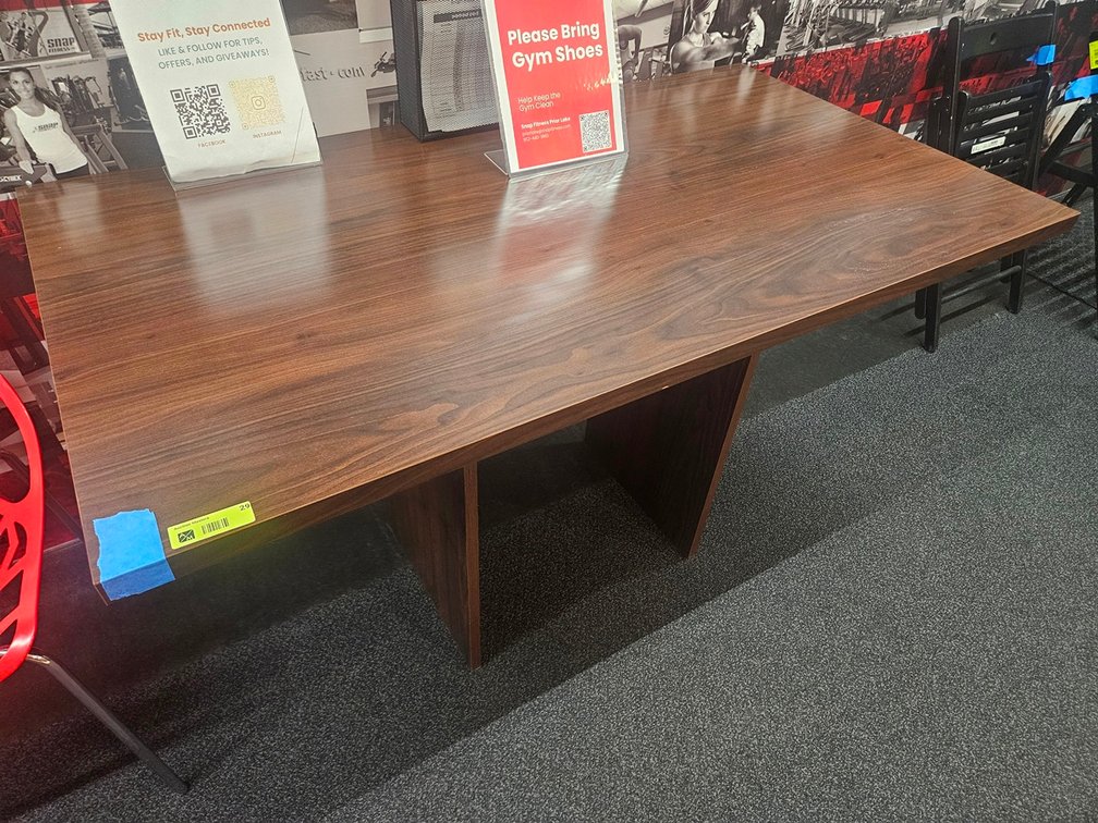 Wood Table, 54"x30"x32"