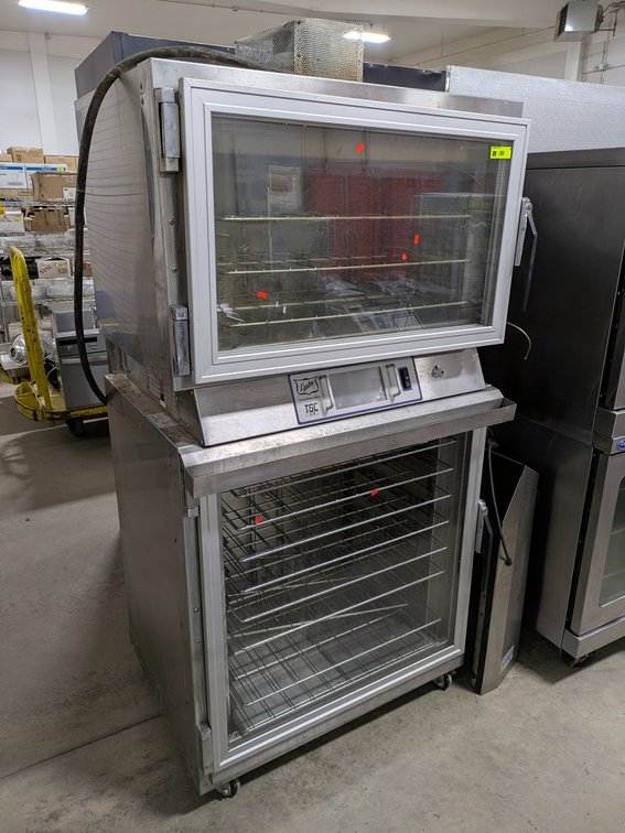 Duke Proofer Oven on Wheels, Model: TSC-6/18, 3PH, 31"x37"x72"