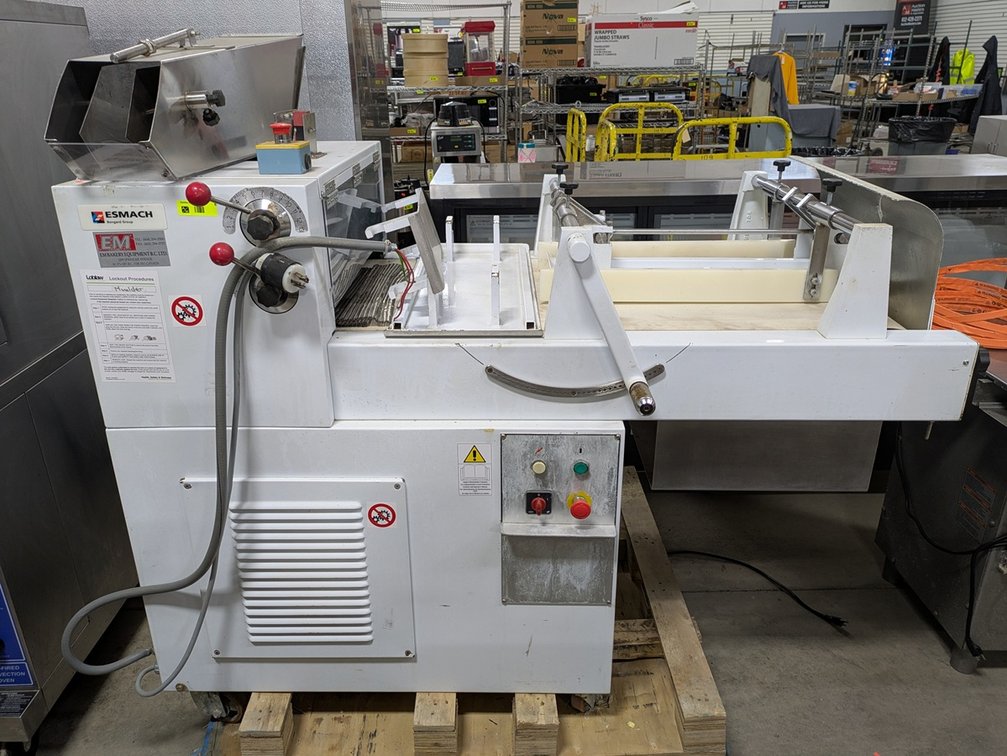 Esmach Dough Moulder, Typo: FE/4C-S, 3PH, 33"x65"x50"
