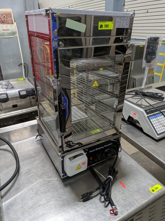 Food Display Steamer, Model: 500L
