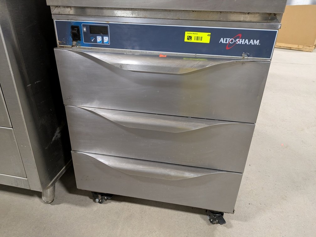 Alto Shaam 3-Drawer Warmer on Wheels, Model: 500-3D