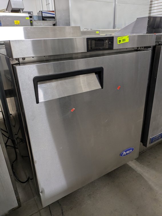 Atosa SS 1-Door Freezer on Wheels, Model: MGF8412GR, 27 1/2"x30?x36"