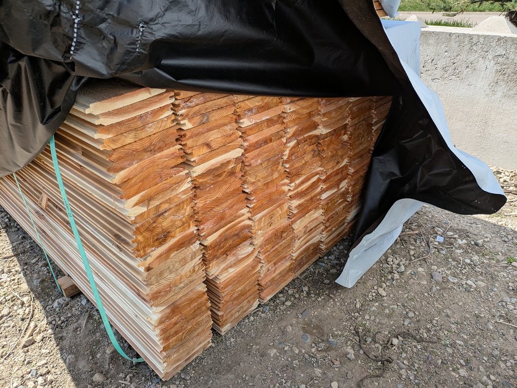 Cedar 1"x6" Utility Tongue and Groove Reversible, 288 - 8' Lengths, 2304 Linear Feet, 960 Sq. Ft.