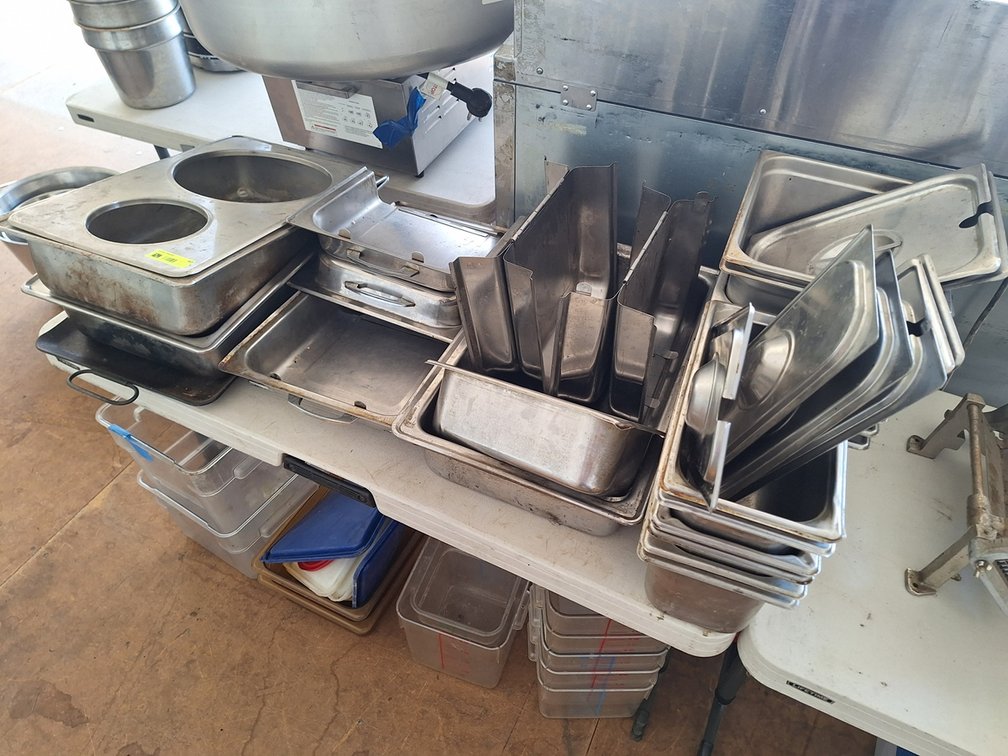 Assorted SS Pans, Lids and More