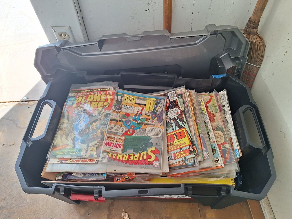 Tote Full of Comics, Planet of the Apes, Superman and More