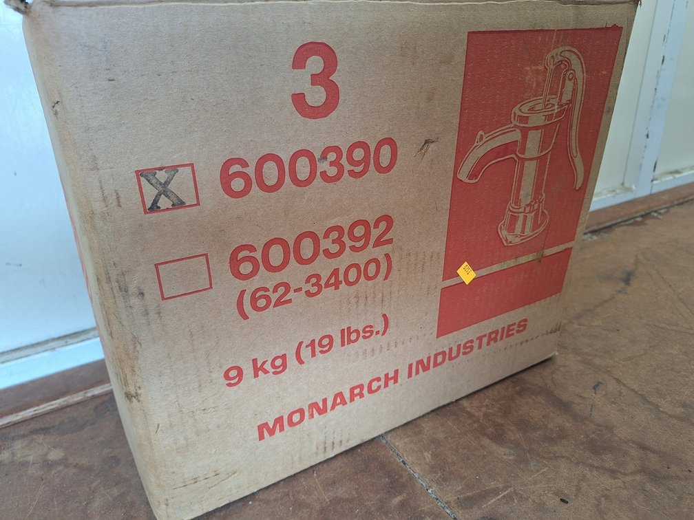 Monarch Industries #600390 Hand Pump