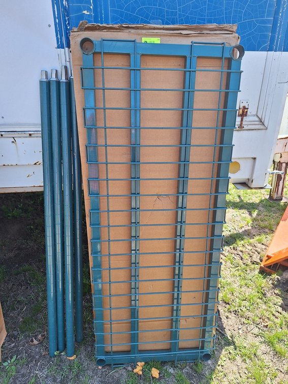 3 Tier Metro Metal Rack, 60"x24"x60"