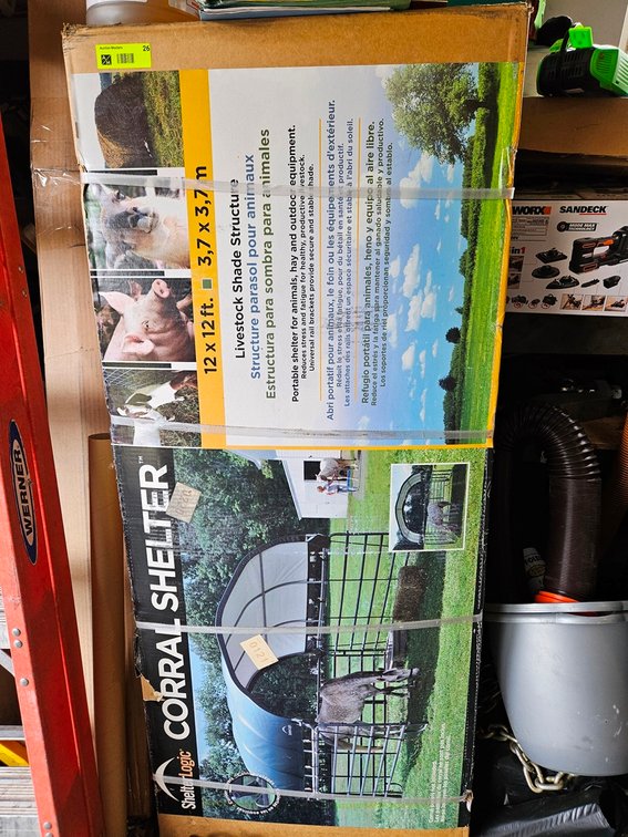 Shelter Logic 12'x12' Livestock Shade Structure