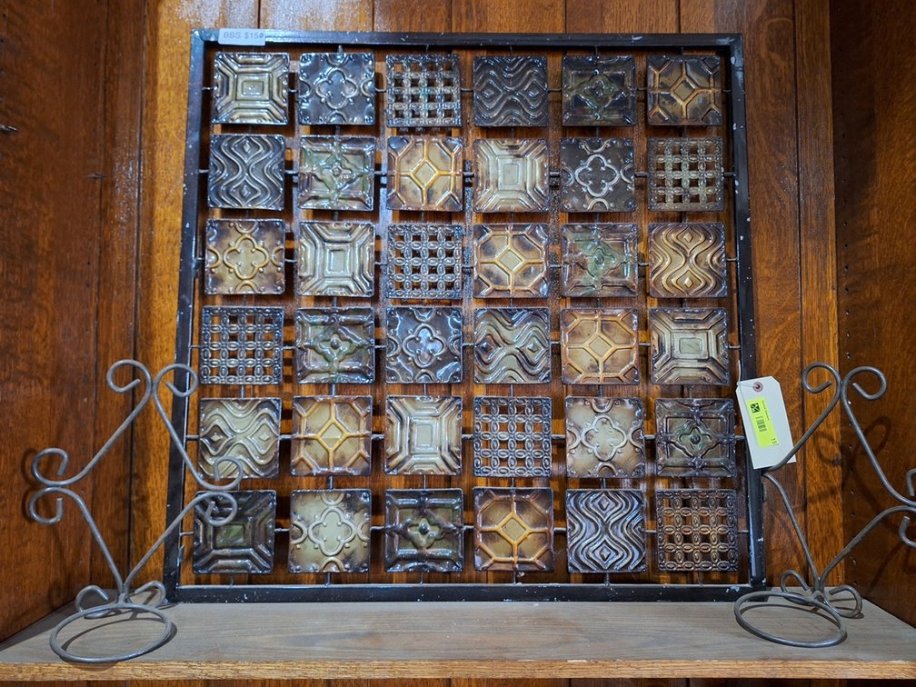 Decorative Metal Piece, 32"x32"