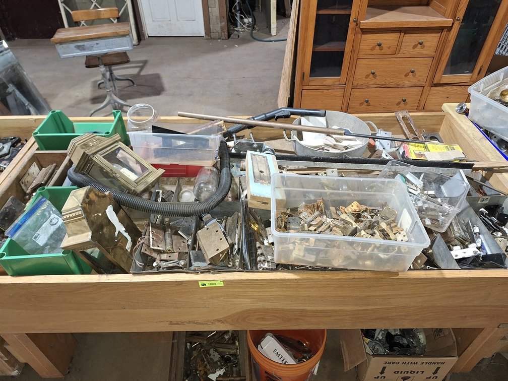 Contents of Section, Hinges, Handles and More